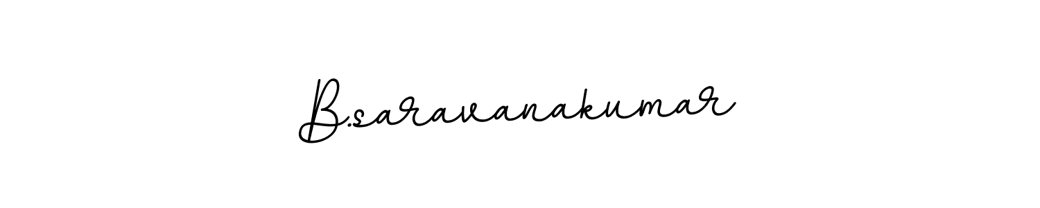 You can use this online signature creator to create a handwritten signature for the name B.saravanakumar. This is the best online autograph maker. B.saravanakumar signature style 11 images and pictures png