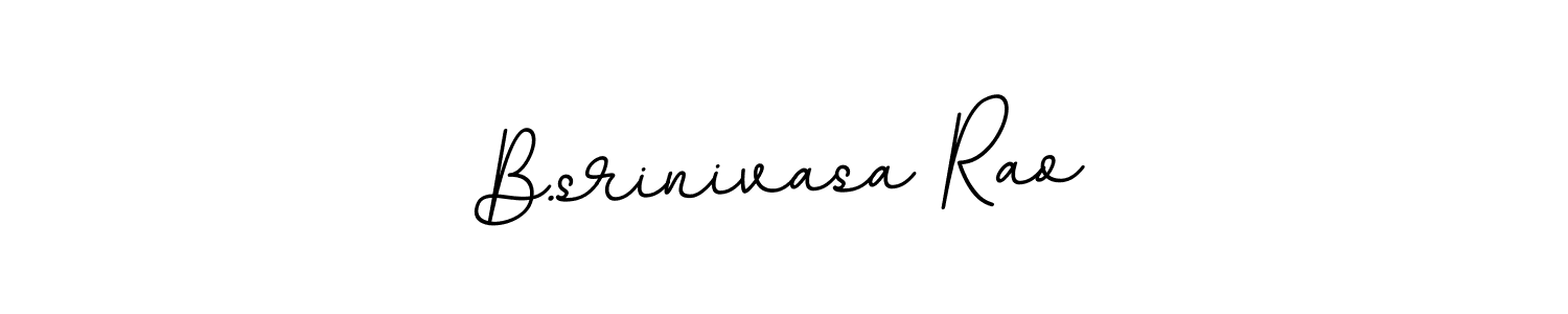 Make a beautiful signature design for name B.srinivasa Rao. Use this online signature maker to create a handwritten signature for free. B.srinivasa Rao signature style 11 images and pictures png