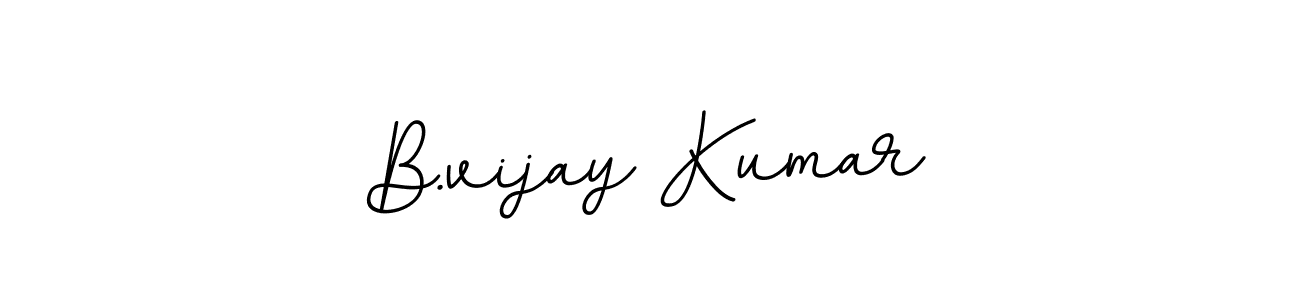 How to make B.vijay Kumar signature? BallpointsItalic-DORy9 is a professional autograph style. Create handwritten signature for B.vijay Kumar name. B.vijay Kumar signature style 11 images and pictures png