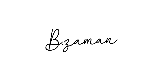 You should practise on your own different ways (BallpointsItalic-DORy9) to write your name (B.zaman) in signature. don't let someone else do it for you. B.zaman signature style 11 images and pictures png