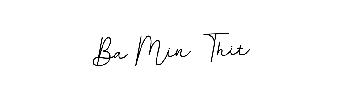 Also You can easily find your signature by using the search form. We will create Ba Min Thit name handwritten signature images for you free of cost using BallpointsItalic-DORy9 sign style. Ba Min Thit signature style 11 images and pictures png