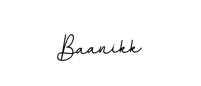 You can use this online signature creator to create a handwritten signature for the name Baanikk. This is the best online autograph maker. Baanikk signature style 11 images and pictures png