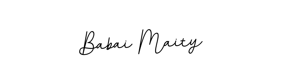 Make a beautiful signature design for name Babai Maity. Use this online signature maker to create a handwritten signature for free. Babai Maity signature style 11 images and pictures png