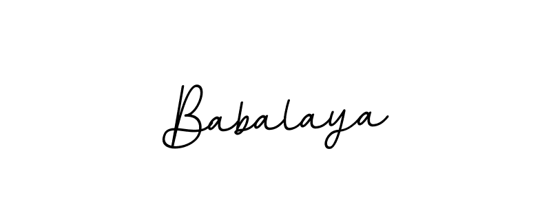 It looks lik you need a new signature style for name Babalaya. Design unique handwritten (BallpointsItalic-DORy9) signature with our free signature maker in just a few clicks. Babalaya signature style 11 images and pictures png