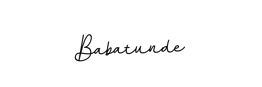 Babatunde stylish signature style. Best Handwritten Sign (BallpointsItalic-DORy9) for my name. Handwritten Signature Collection Ideas for my name Babatunde. Babatunde signature style 11 images and pictures png