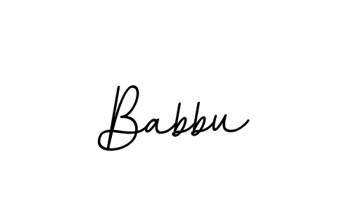 You should practise on your own different ways (BallpointsItalic-DORy9) to write your name (Babbu) in signature. don't let someone else do it for you. Babbu signature style 11 images and pictures png