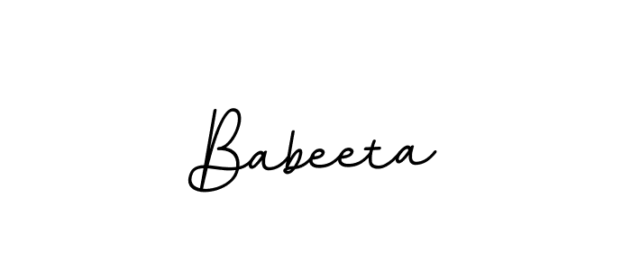 Make a beautiful signature design for name Babeeta. Use this online signature maker to create a handwritten signature for free. Babeeta signature style 11 images and pictures png