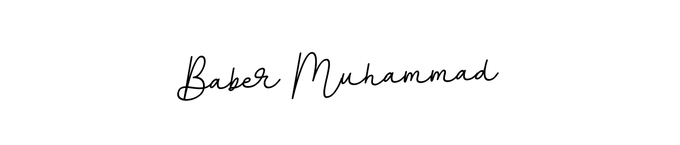 Check out images of Autograph of Baber Muhammad name. Actor Baber Muhammad Signature Style. BallpointsItalic-DORy9 is a professional sign style online. Baber Muhammad signature style 11 images and pictures png