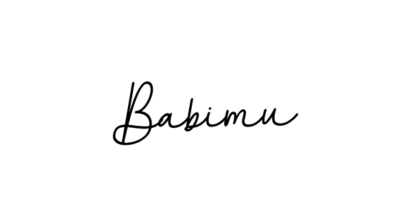 Babimu stylish signature style. Best Handwritten Sign (BallpointsItalic-DORy9) for my name. Handwritten Signature Collection Ideas for my name Babimu. Babimu signature style 11 images and pictures png