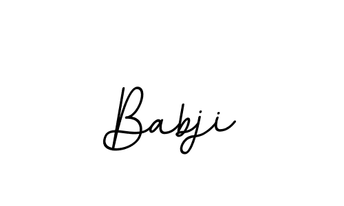 Babji stylish signature style. Best Handwritten Sign (BallpointsItalic-DORy9) for my name. Handwritten Signature Collection Ideas for my name Babji. Babji signature style 11 images and pictures png