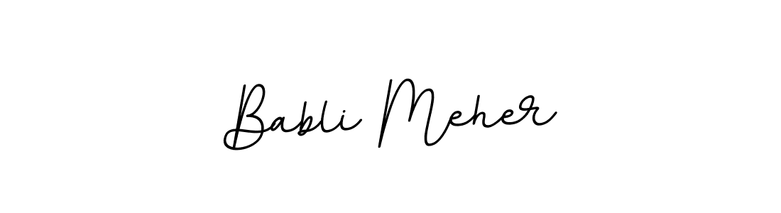Check out images of Autograph of Babli Meher name. Actor Babli Meher Signature Style. BallpointsItalic-DORy9 is a professional sign style online. Babli Meher signature style 11 images and pictures png