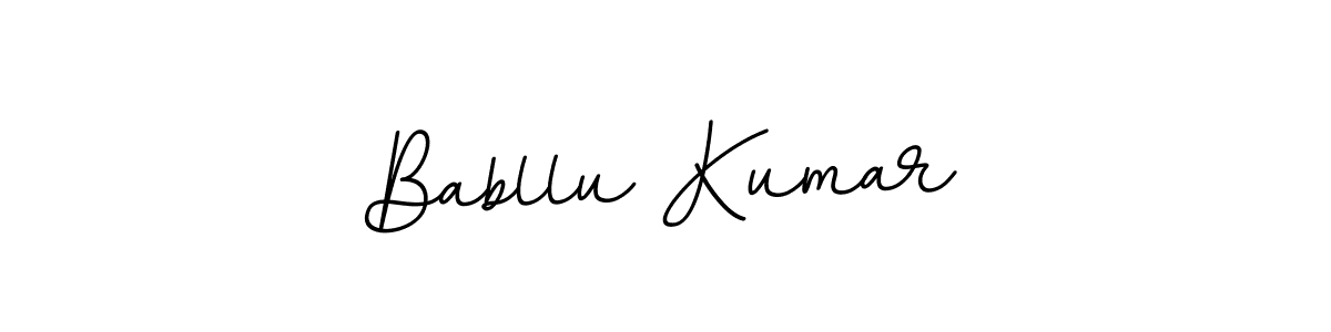 Design your own signature with our free online signature maker. With this signature software, you can create a handwritten (BallpointsItalic-DORy9) signature for name Babllu Kumar. Babllu Kumar signature style 11 images and pictures png