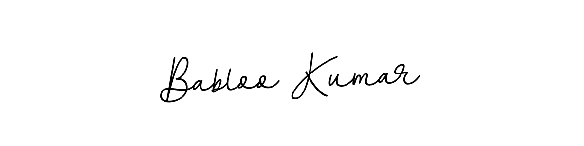 Babloo Kumar stylish signature style. Best Handwritten Sign (BallpointsItalic-DORy9) for my name. Handwritten Signature Collection Ideas for my name Babloo Kumar. Babloo Kumar signature style 11 images and pictures png