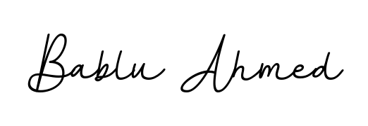 Use a signature maker to create a handwritten signature online. With this signature software, you can design (BallpointsItalic-DORy9) your own signature for name Bablu Ahmed. Bablu Ahmed signature style 11 images and pictures png