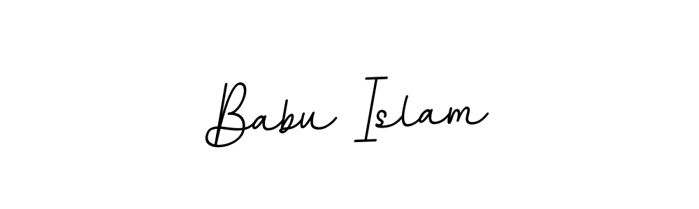 It looks lik you need a new signature style for name Babu Islam. Design unique handwritten (BallpointsItalic-DORy9) signature with our free signature maker in just a few clicks. Babu Islam signature style 11 images and pictures png