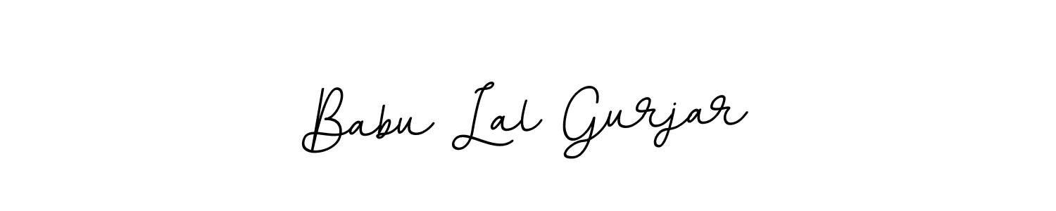 Make a beautiful signature design for name Babu Lal Gurjar. Use this online signature maker to create a handwritten signature for free. Babu Lal Gurjar signature style 11 images and pictures png