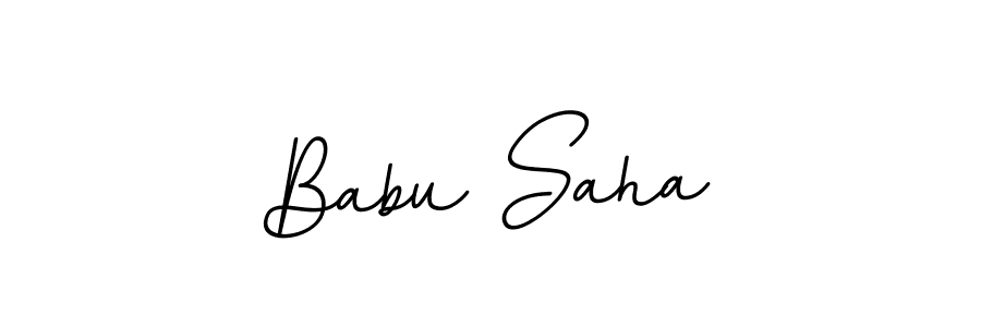 BallpointsItalic-DORy9 is a professional signature style that is perfect for those who want to add a touch of class to their signature. It is also a great choice for those who want to make their signature more unique. Get Babu Saha name to fancy signature for free. Babu Saha signature style 11 images and pictures png