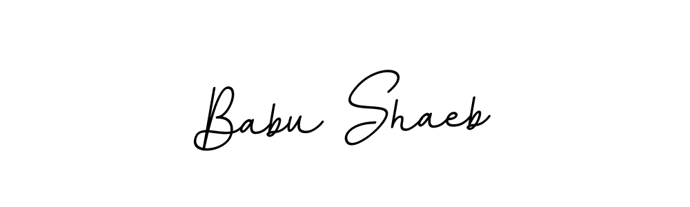 The best way (BallpointsItalic-DORy9) to make a short signature is to pick only two or three words in your name. The name Babu Shaeb include a total of six letters. For converting this name. Babu Shaeb signature style 11 images and pictures png