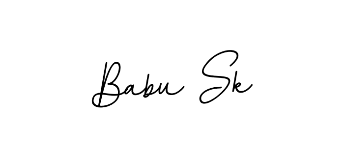 This is the best signature style for the Babu Sk name. Also you like these signature font (BallpointsItalic-DORy9). Mix name signature. Babu Sk signature style 11 images and pictures png