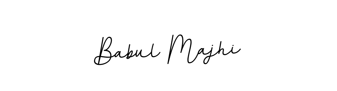 Design your own signature with our free online signature maker. With this signature software, you can create a handwritten (BallpointsItalic-DORy9) signature for name Babul Majhi. Babul Majhi signature style 11 images and pictures png