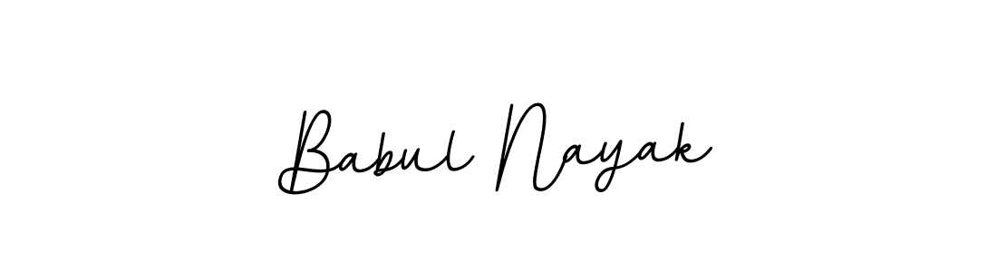 Babul Nayak stylish signature style. Best Handwritten Sign (BallpointsItalic-DORy9) for my name. Handwritten Signature Collection Ideas for my name Babul Nayak. Babul Nayak signature style 11 images and pictures png