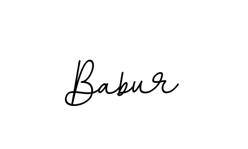 Design your own signature with our free online signature maker. With this signature software, you can create a handwritten (BallpointsItalic-DORy9) signature for name Babur. Babur signature style 11 images and pictures png