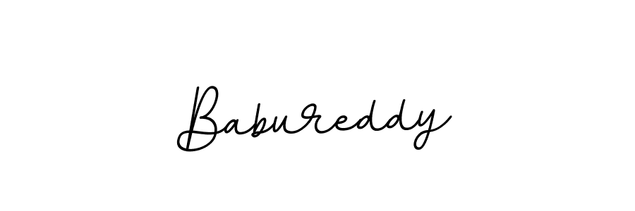 Babureddy stylish signature style. Best Handwritten Sign (BallpointsItalic-DORy9) for my name. Handwritten Signature Collection Ideas for my name Babureddy. Babureddy signature style 11 images and pictures png
