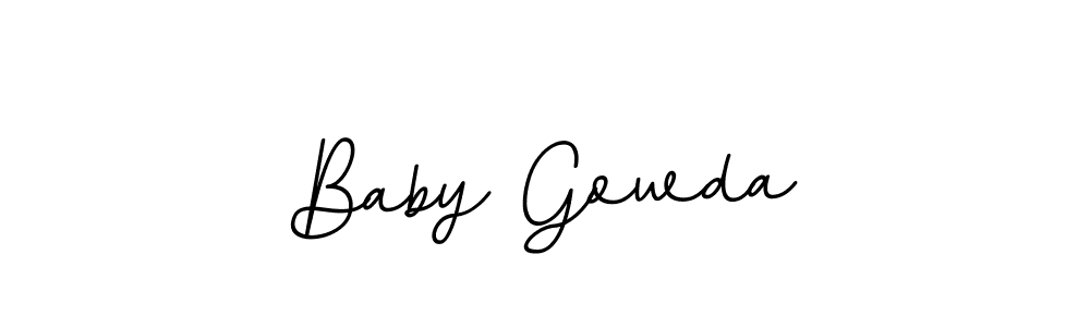 Also we have Baby Gowda name is the best signature style. Create professional handwritten signature collection using BallpointsItalic-DORy9 autograph style. Baby Gowda signature style 11 images and pictures png