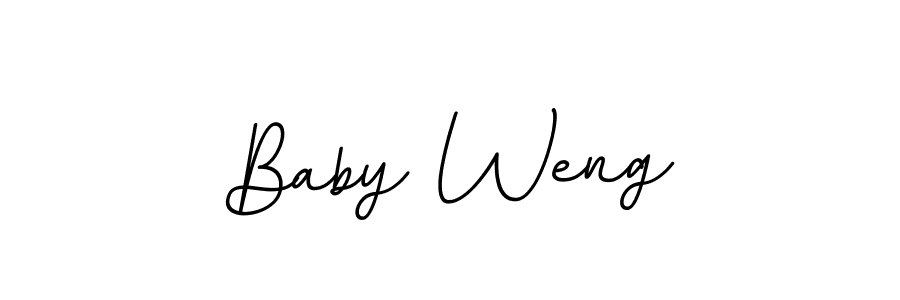 Similarly BallpointsItalic-DORy9 is the best handwritten signature design. Signature creator online .You can use it as an online autograph creator for name Baby Weng. Baby Weng signature style 11 images and pictures png