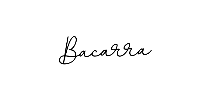 Make a beautiful signature design for name Bacarra. With this signature (BallpointsItalic-DORy9) style, you can create a handwritten signature for free. Bacarra signature style 11 images and pictures png