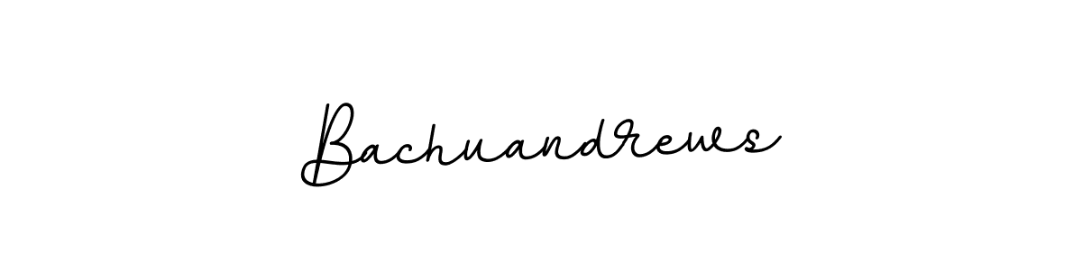 How to make Bachuandrews signature? BallpointsItalic-DORy9 is a professional autograph style. Create handwritten signature for Bachuandrews name. Bachuandrews signature style 11 images and pictures png