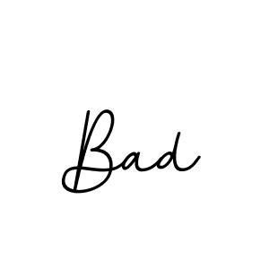 You should practise on your own different ways (BallpointsItalic-DORy9) to write your name (Bad) in signature. don't let someone else do it for you. Bad signature style 11 images and pictures png