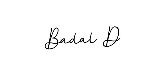 It looks lik you need a new signature style for name Badal D. Design unique handwritten (BallpointsItalic-DORy9) signature with our free signature maker in just a few clicks. Badal D signature style 11 images and pictures png