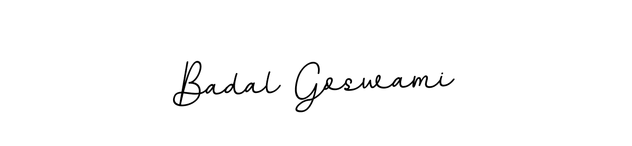 Make a beautiful signature design for name Badal Goswami. Use this online signature maker to create a handwritten signature for free. Badal Goswami signature style 11 images and pictures png
