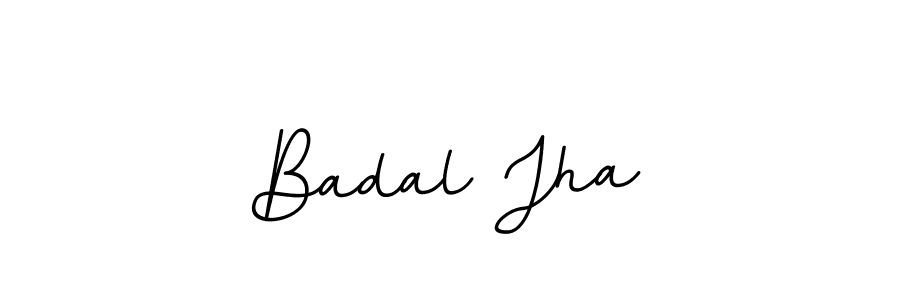 Also we have Badal Jha name is the best signature style. Create professional handwritten signature collection using BallpointsItalic-DORy9 autograph style. Badal Jha signature style 11 images and pictures png