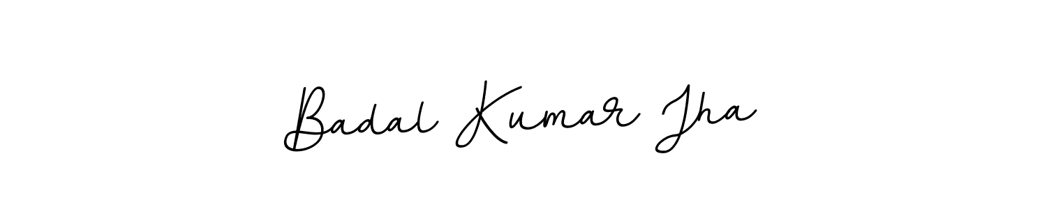 if you are searching for the best signature style for your name Badal Kumar Jha. so please give up your signature search. here we have designed multiple signature styles  using BallpointsItalic-DORy9. Badal Kumar Jha signature style 11 images and pictures png