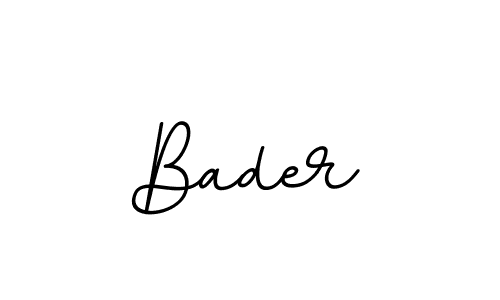 Make a beautiful signature design for name Bader. Use this online signature maker to create a handwritten signature for free. Bader signature style 11 images and pictures png