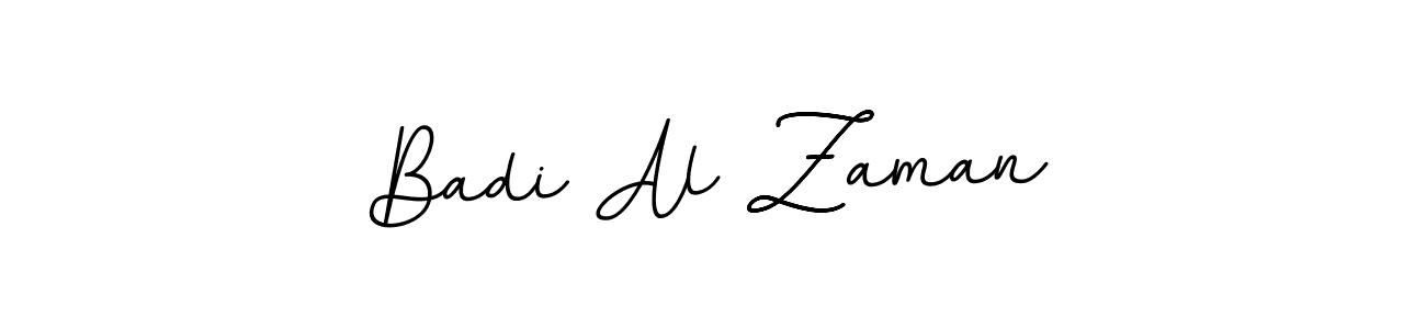 The best way (BallpointsItalic-DORy9) to make a short signature is to pick only two or three words in your name. The name Badi Al Zaman include a total of six letters. For converting this name. Badi Al Zaman signature style 11 images and pictures png