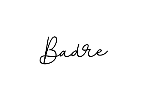 Design your own signature with our free online signature maker. With this signature software, you can create a handwritten (BallpointsItalic-DORy9) signature for name Badre. Badre signature style 11 images and pictures png