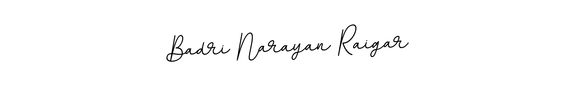 BallpointsItalic-DORy9 is a professional signature style that is perfect for those who want to add a touch of class to their signature. It is also a great choice for those who want to make their signature more unique. Get Badri Narayan Raigar name to fancy signature for free. Badri Narayan Raigar signature style 11 images and pictures png