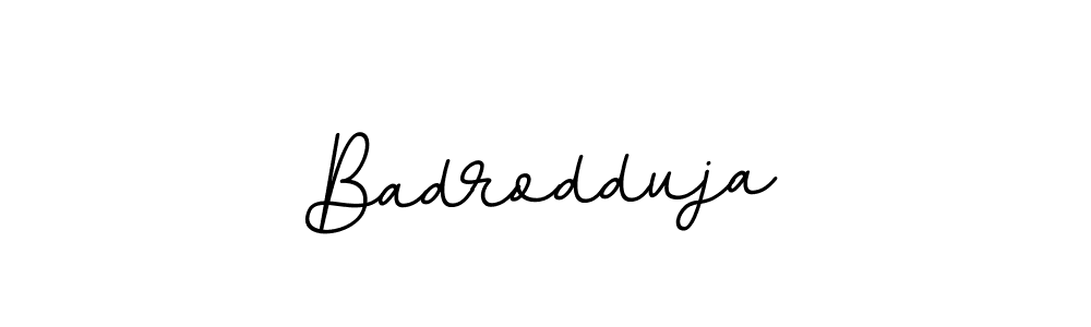 How to Draw Badrodduja signature style? BallpointsItalic-DORy9 is a latest design signature styles for name Badrodduja. Badrodduja signature style 11 images and pictures png