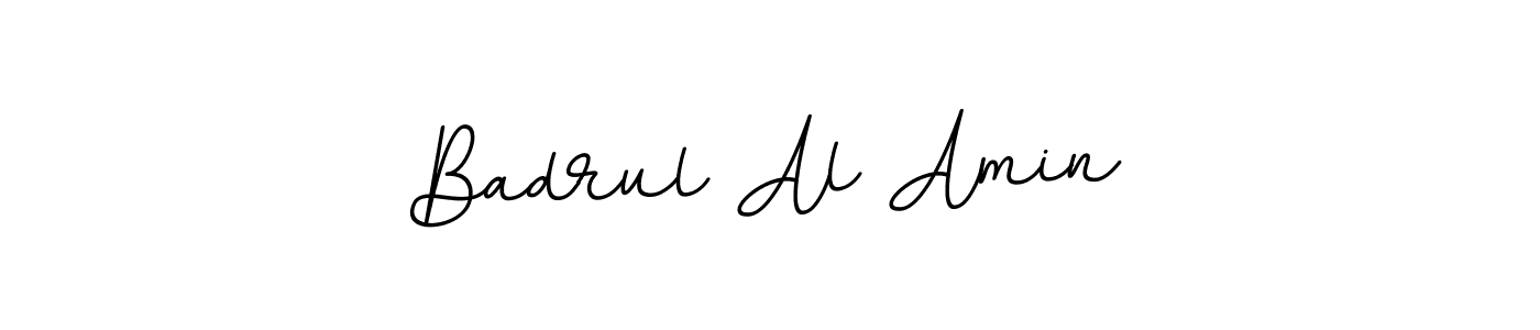 You should practise on your own different ways (BallpointsItalic-DORy9) to write your name (Badrul Al Amin) in signature. don't let someone else do it for you. Badrul Al Amin signature style 11 images and pictures png