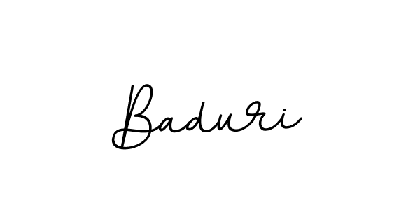 Baduri stylish signature style. Best Handwritten Sign (BallpointsItalic-DORy9) for my name. Handwritten Signature Collection Ideas for my name Baduri. Baduri signature style 11 images and pictures png