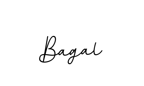 How to make Bagal name signature. Use BallpointsItalic-DORy9 style for creating short signs online. This is the latest handwritten sign. Bagal signature style 11 images and pictures png