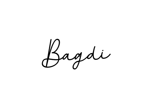 Design your own signature with our free online signature maker. With this signature software, you can create a handwritten (BallpointsItalic-DORy9) signature for name Bagdi. Bagdi signature style 11 images and pictures png