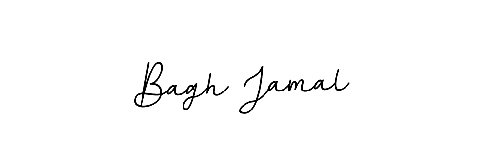 Make a beautiful signature design for name Bagh Jamal. With this signature (BallpointsItalic-DORy9) style, you can create a handwritten signature for free. Bagh Jamal signature style 11 images and pictures png