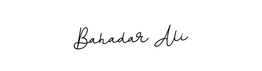 You should practise on your own different ways (BallpointsItalic-DORy9) to write your name (Bahadar Ali) in signature. don't let someone else do it for you. Bahadar Ali signature style 11 images and pictures png