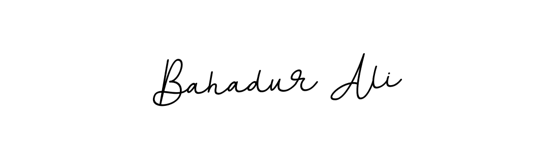 The best way (BallpointsItalic-DORy9) to make a short signature is to pick only two or three words in your name. The name Bahadur Ali include a total of six letters. For converting this name. Bahadur Ali signature style 11 images and pictures png