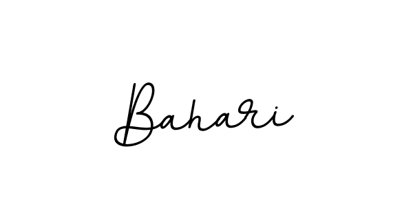 It looks lik you need a new signature style for name Bahari. Design unique handwritten (BallpointsItalic-DORy9) signature with our free signature maker in just a few clicks. Bahari signature style 11 images and pictures png
