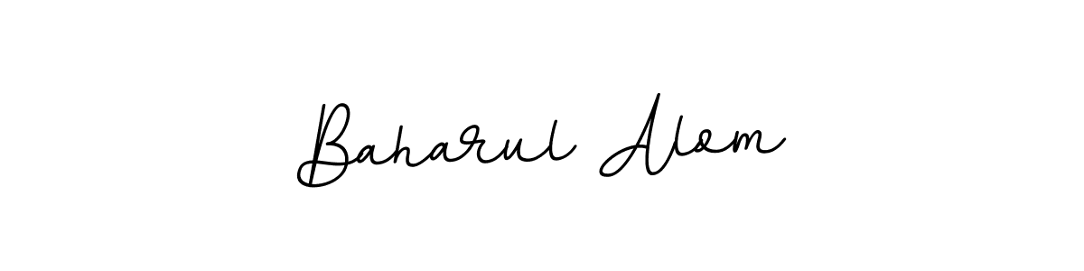 It looks lik you need a new signature style for name Baharul Alom. Design unique handwritten (BallpointsItalic-DORy9) signature with our free signature maker in just a few clicks. Baharul Alom signature style 11 images and pictures png